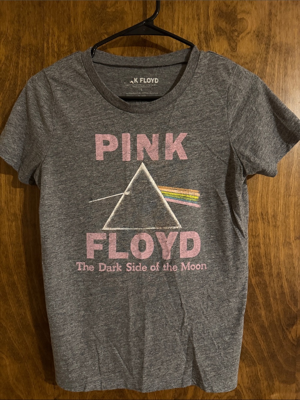 Pink Floyd Gray Women's Short Sleeve Tee